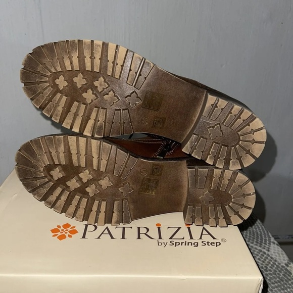 Patrizia by Spring Step Lavinia Womens Tan/Brown Lace up Boots size 9 - Picture 5 of 6
